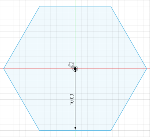 Hex Nut step 1